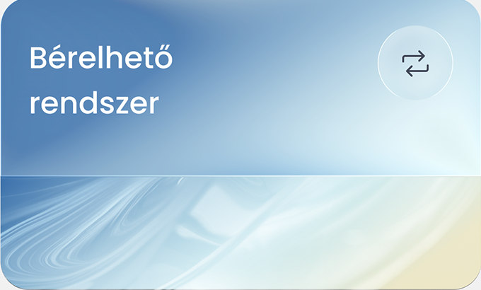 Bérelhető rendszer